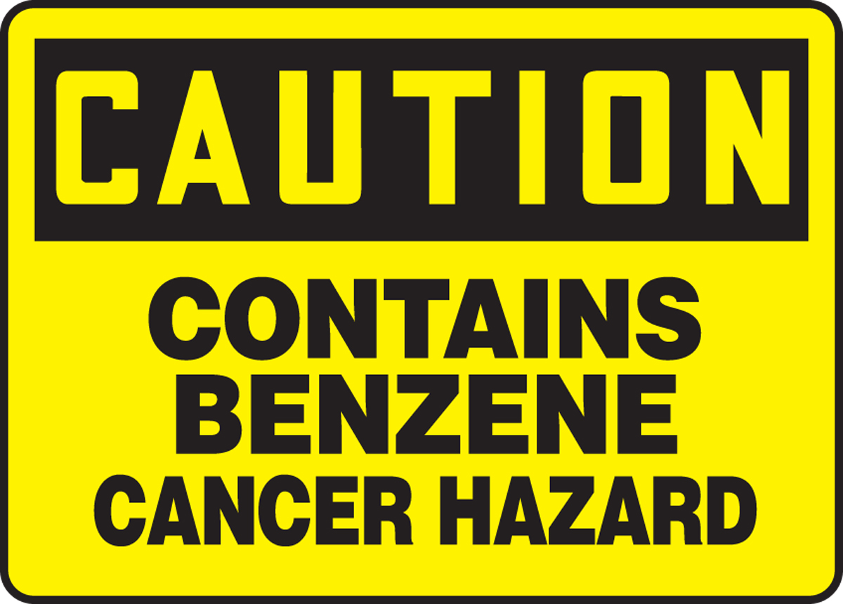 CONTAINS BENZENE CANCER HAZARD