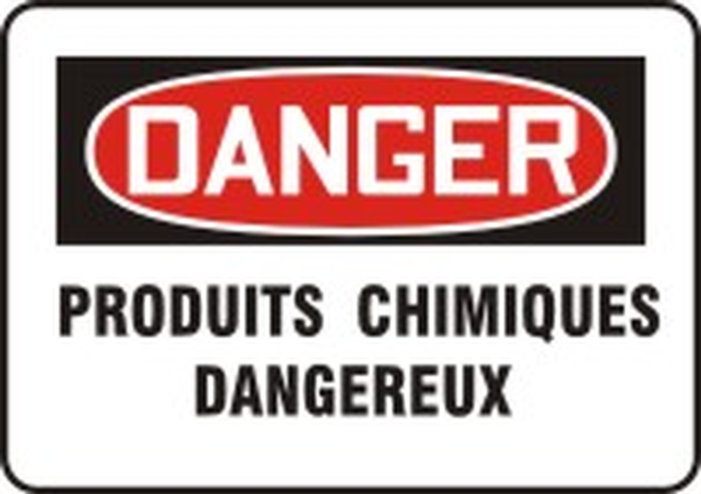 DANGER PRODUITS CHIMIQUES DANGEREUX