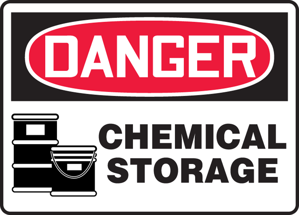 CHEMICAL STORAGE (W/GRAPHIC)