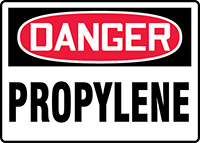 DANGER PROPYLENE