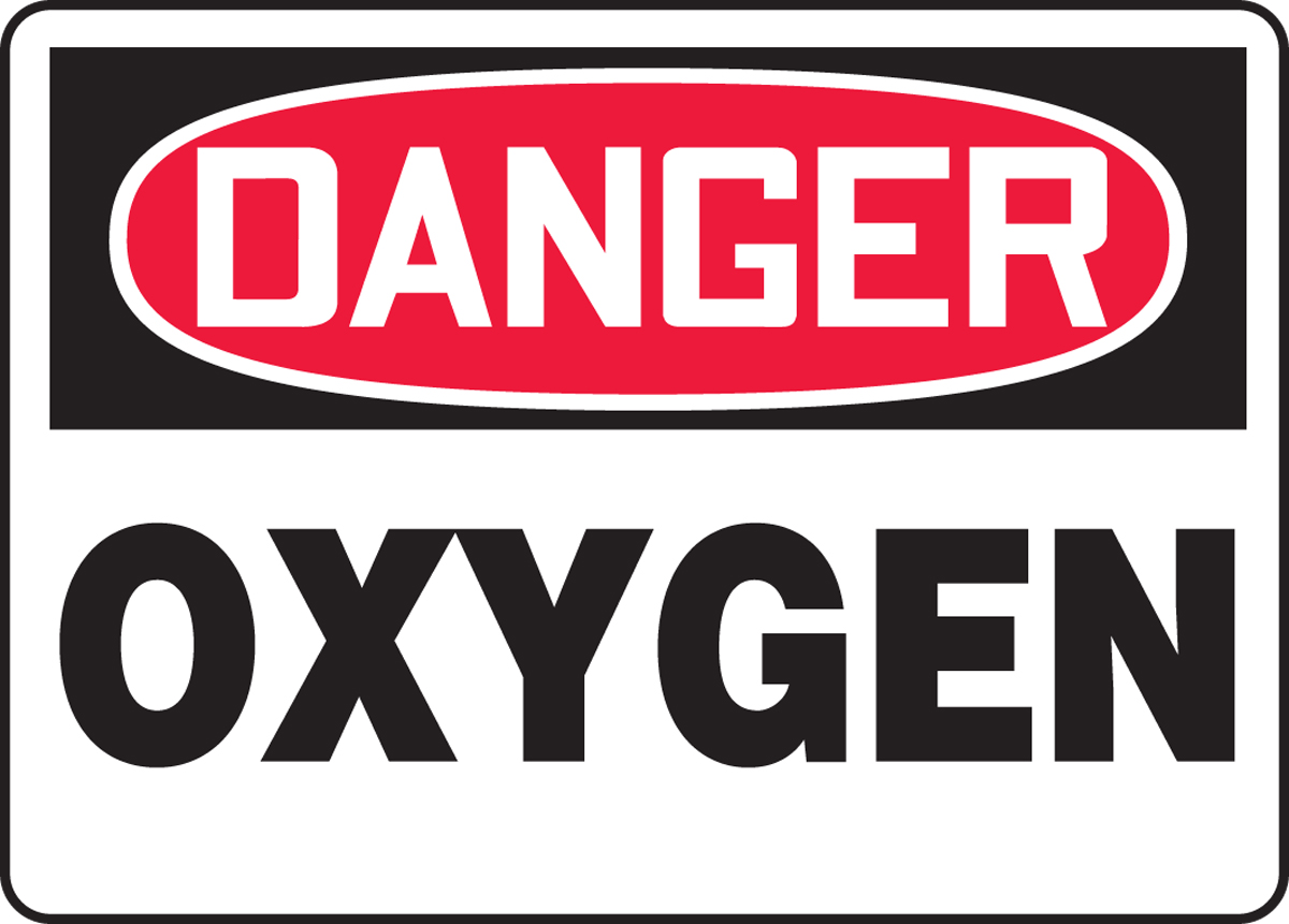 DANGER OXYGEN