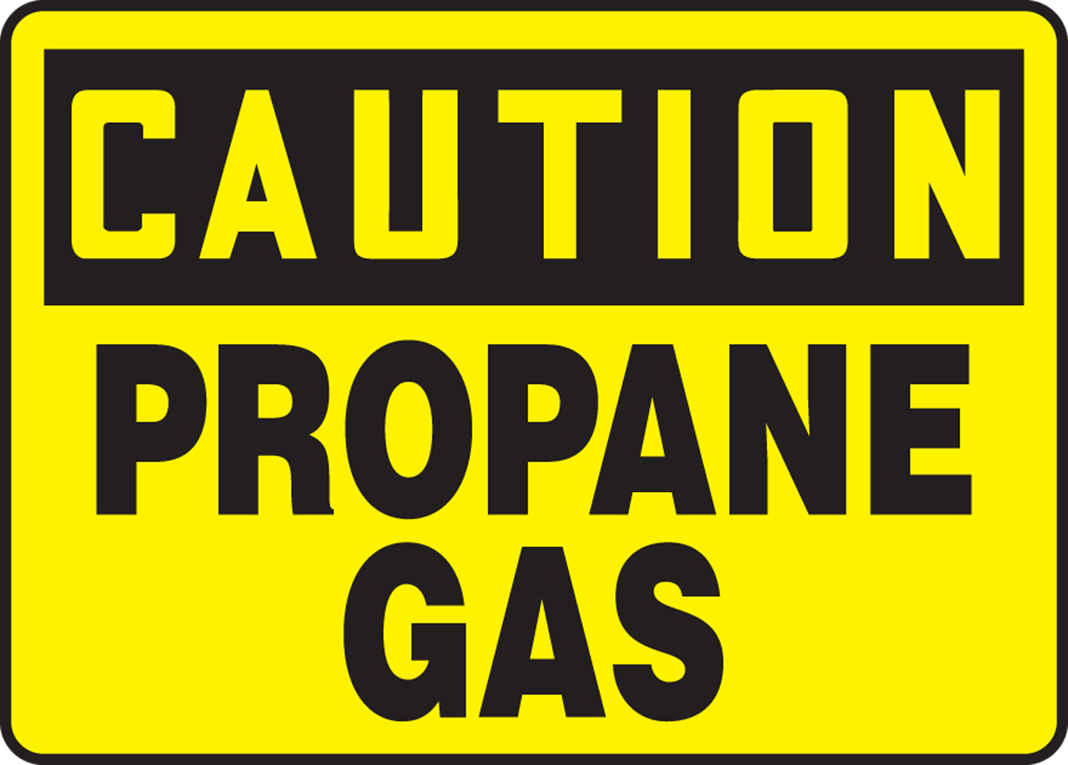 Propane Gas Danger OSHA ANSI LABEL DECAL STICKER 