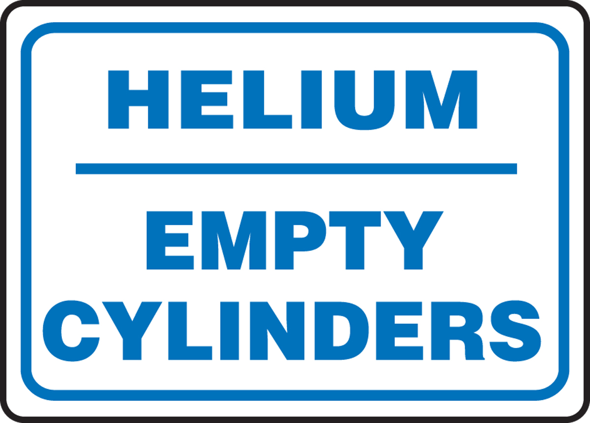 HELIUM EMPTY CYLINDERS