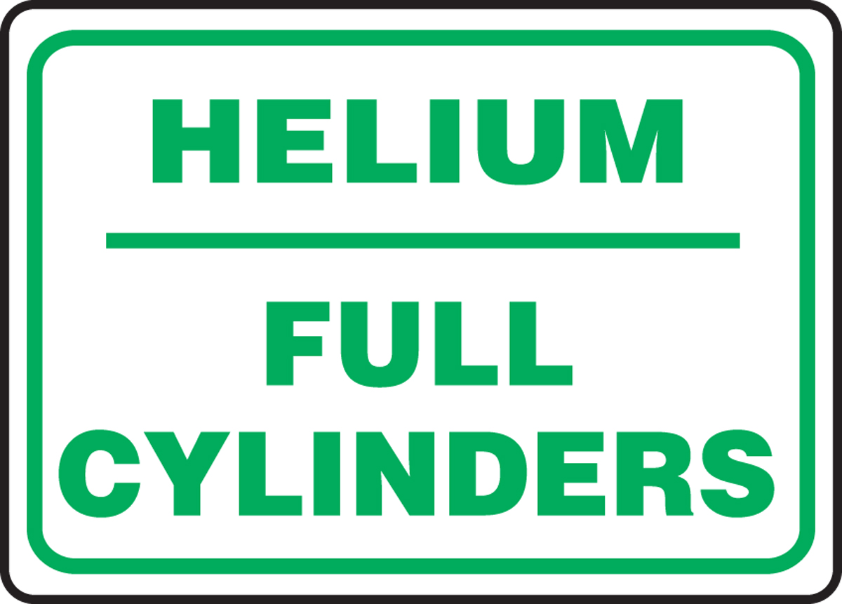 HELIUM FULL CYLINDERS