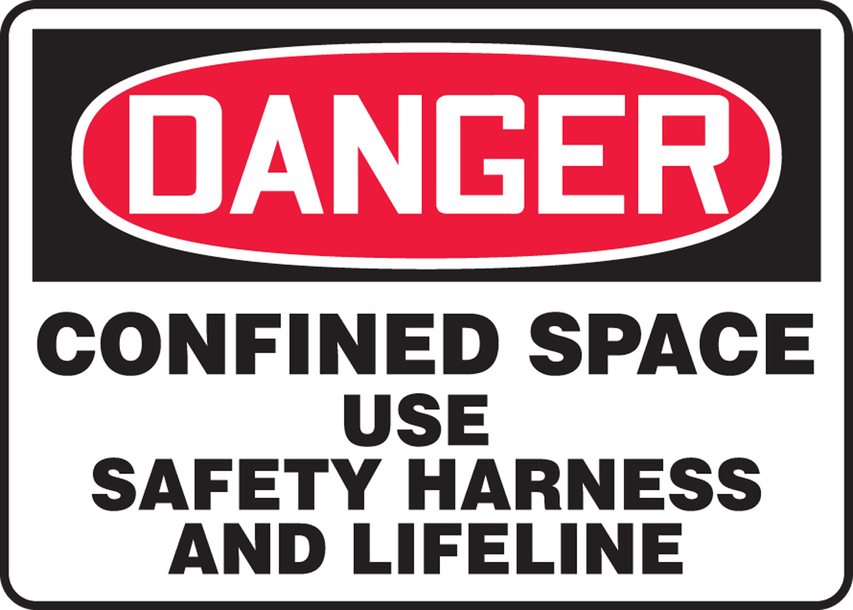 CONFINED SPACE USE SAFETY HARNESS AND LIFELINE