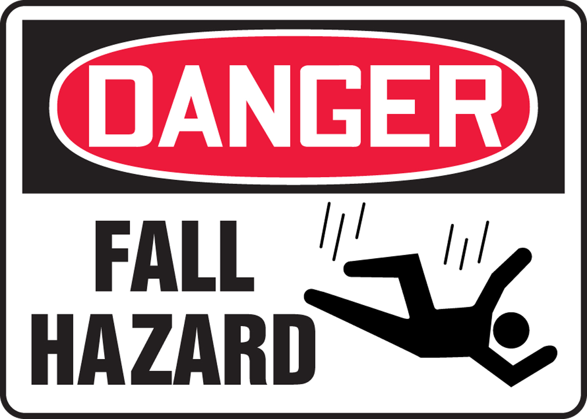 Falling For Danger Ch 15 OSHA DANGER SAFETY SIGN FALLING ICE 742415845837 Get cheap goods online