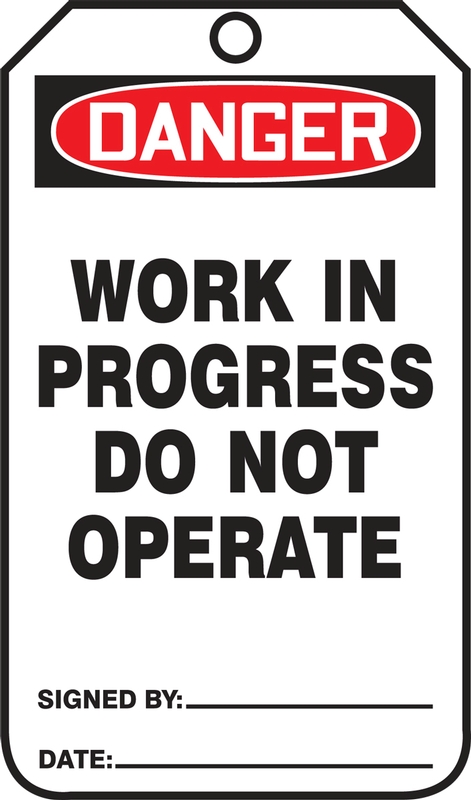 WORK IN PROGRESS DO NOT OPERATE