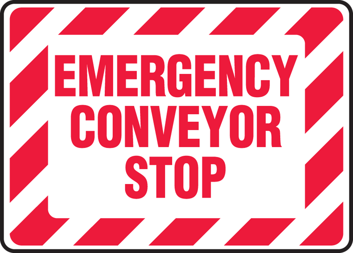 EMERGENCY CONVEYOR STOP