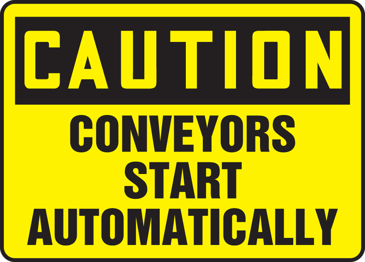 CONVEYORS START AUTOMATICALLY
