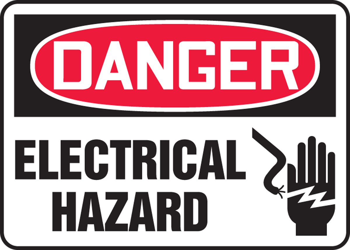 ELECTRICAL HAZARD (W/GRAPHIC)