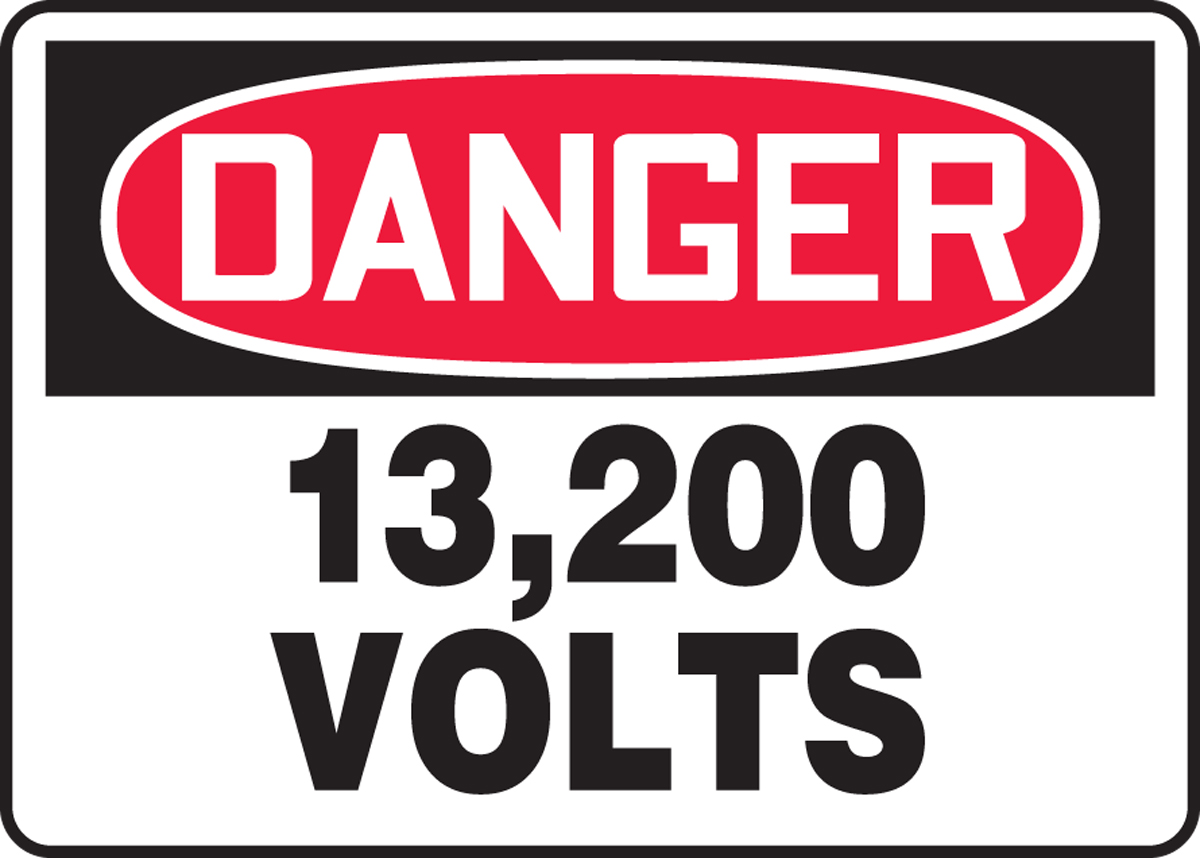 13,200 VOLTS