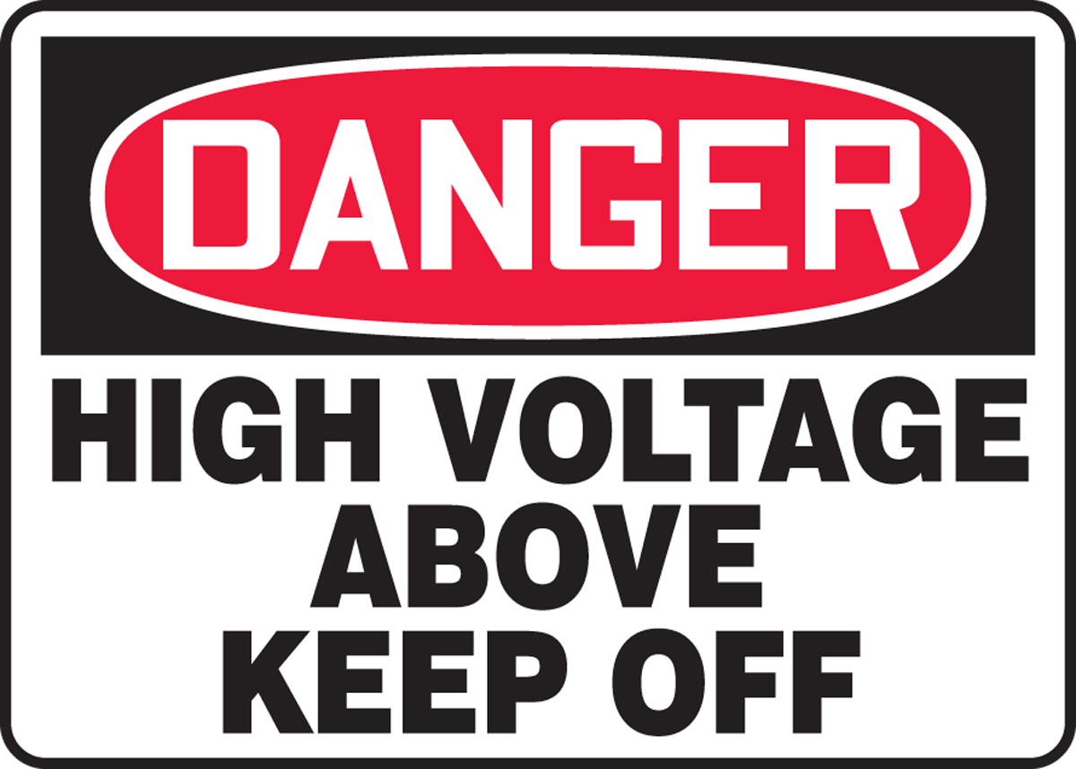 HIGH VOLTAGE ABOVE KEEP OFF