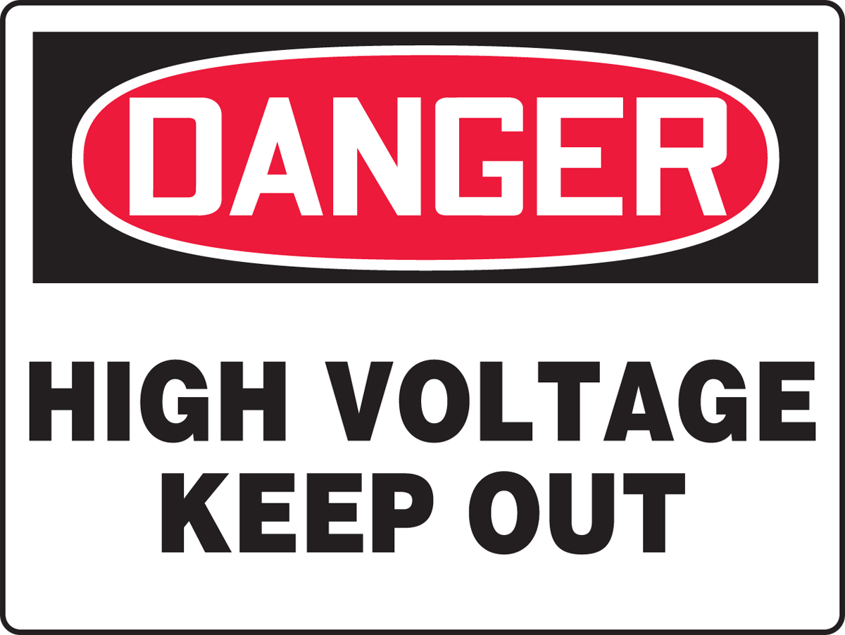 HIGH VOLTAGE KEEP OUT