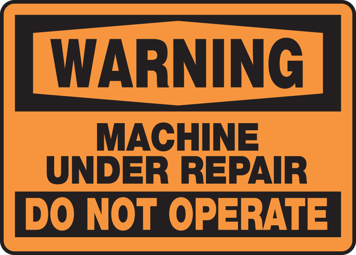 Caution Sign Customized Safety Sign Machine Sign Danger Sign Warning Sign 
