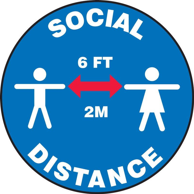 Social Distance 6 FT 2 M