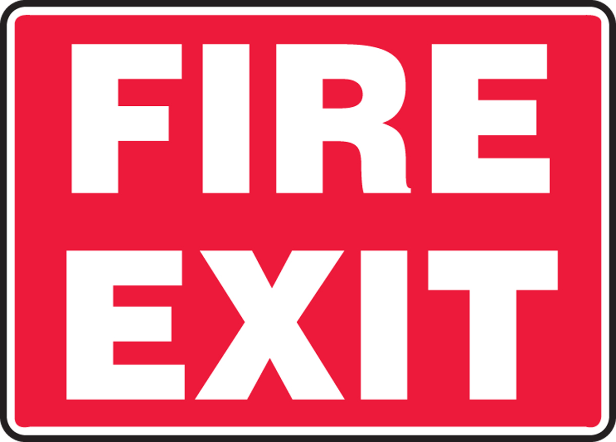 FIRE EXIT