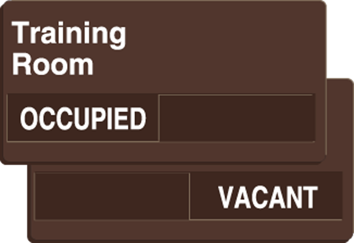 TRAINING ROOM OCCUPIED/VACANT