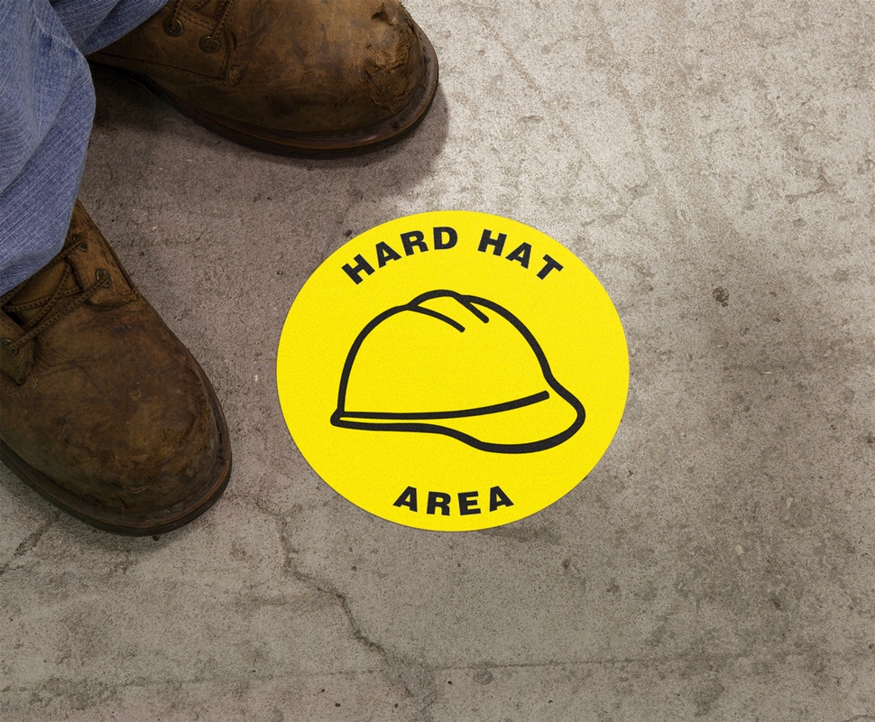 HARD HAT AREA (W/ GRAPHIC)