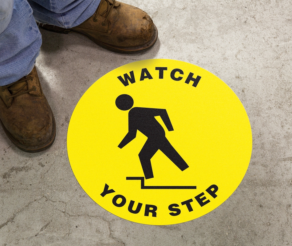 WATCH YOUR STEP (W/ GRAPHIC)