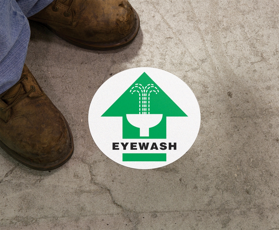 Plant & Facility, Legend: EYEWASH (W/ GRAPHIC)