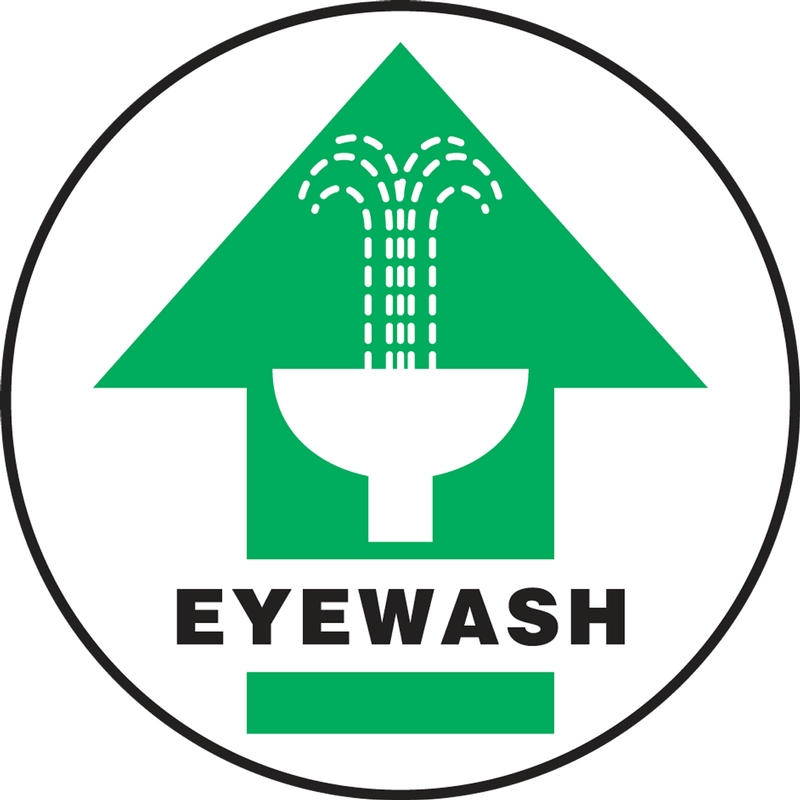 Plant & Facility, Legend: EYEWASH (W/ GRAPHIC)