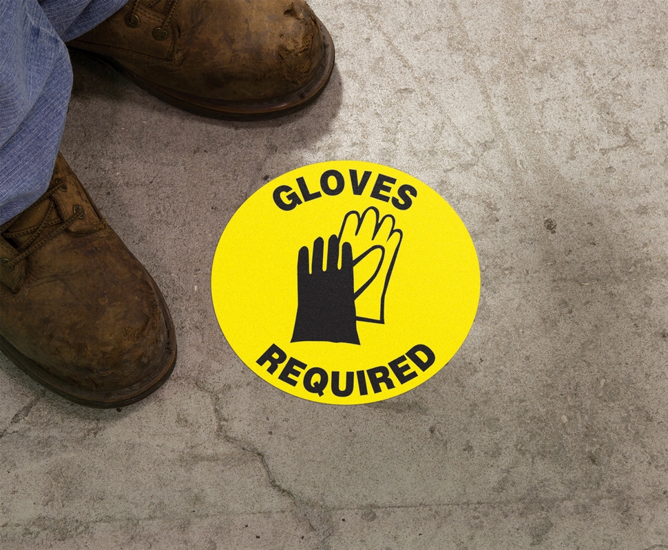 GLOVES REQUIRED (W/ GRAPHIC)