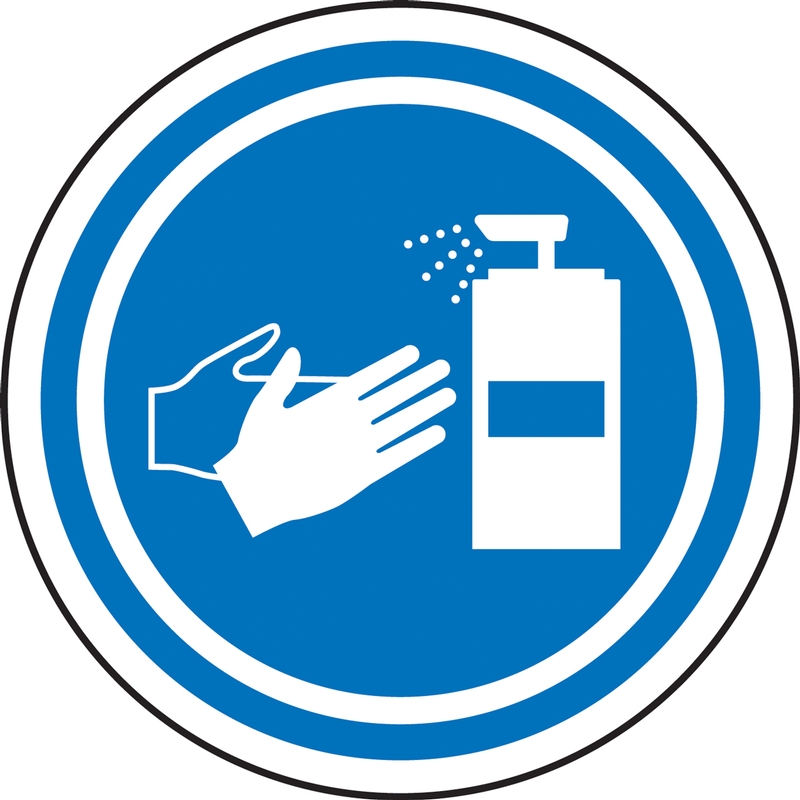 Sanitize Hands Symbol