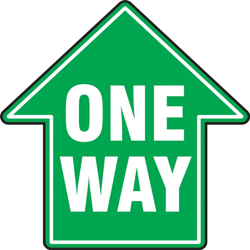 one way