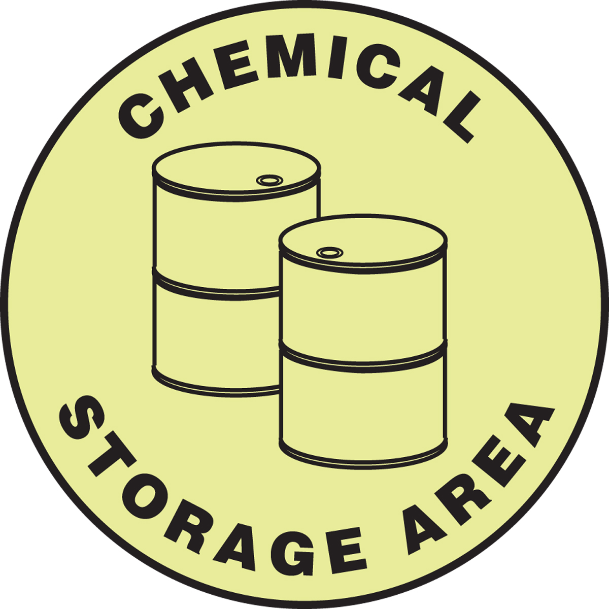 CHEMICAL STORAGE (W/ GRAPHIC) (GLOW)