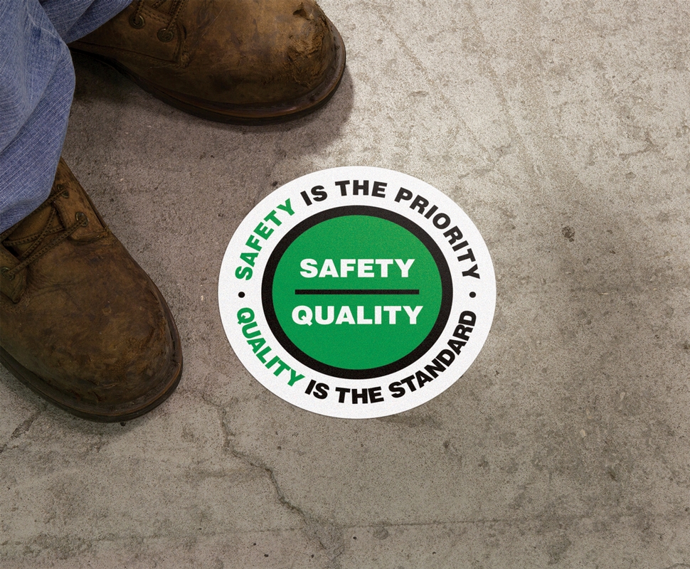 Plant & Facility, Legend: SAFETY IS THE PRIORTY QUALITY IS THE STANDARD