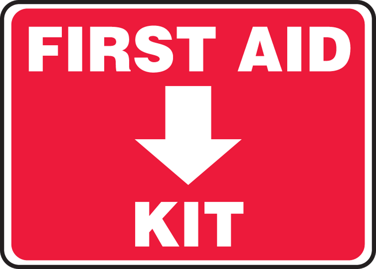 FIRST AID KIT (DOWN ARROW)