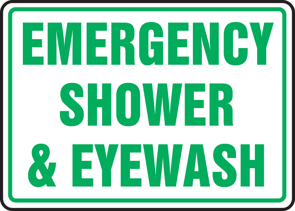 EMERGENCY SHOWER & EYEWASH
