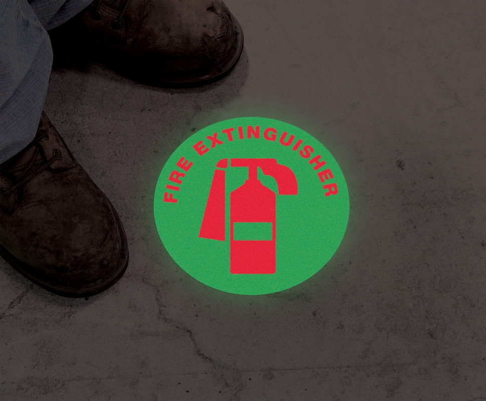 FIRE EXTINGUISHER (W/ GRAPHIC) (GLOW)