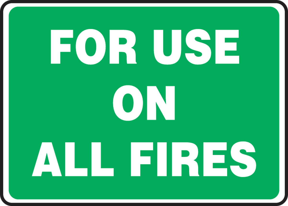 FOR USE ON ALL FIRES