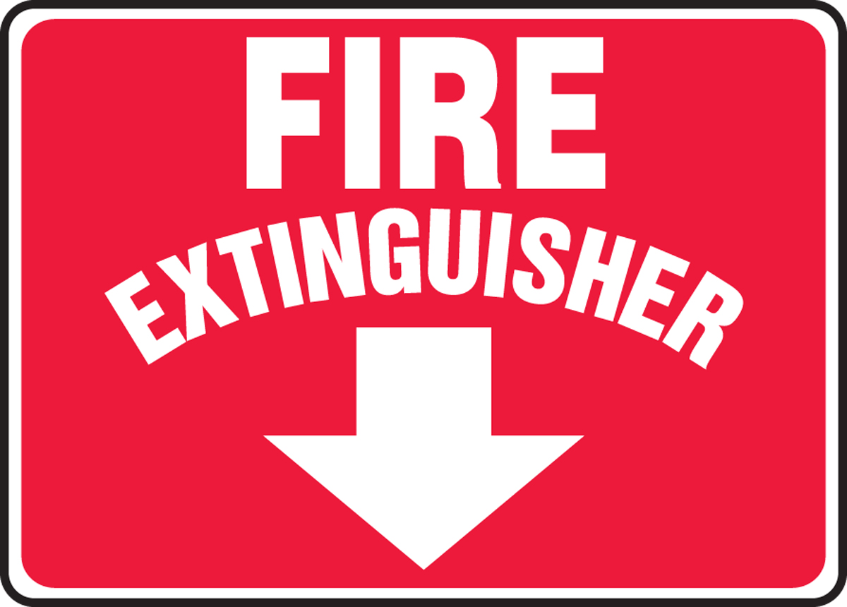 FIRE EXTINGUISHER (ARROW)