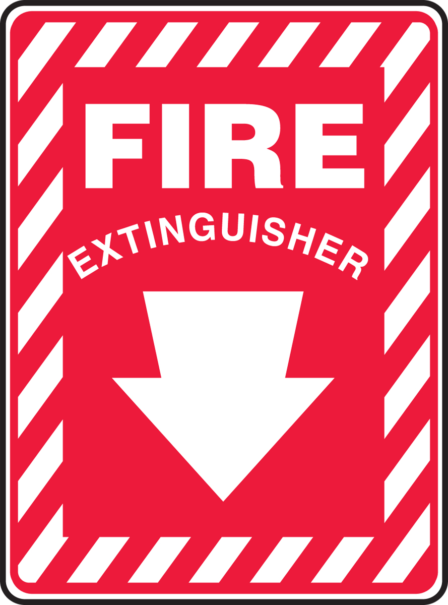 FIRE EXTINGUISHER (ARROW)