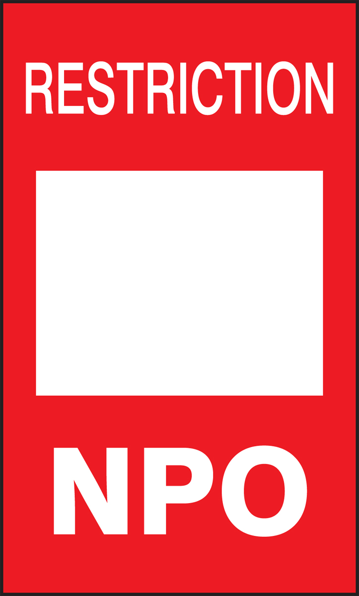 RESTRICTION NPO