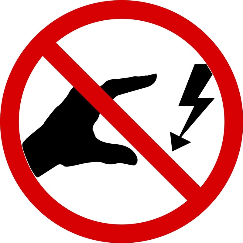 Prohibition Signs Do Not Touch Safety Sign Geb udeinstandhaltung
