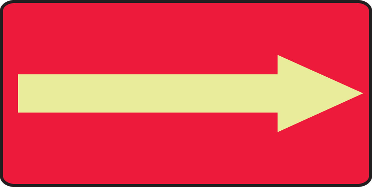 ARROW (Glow on Red)