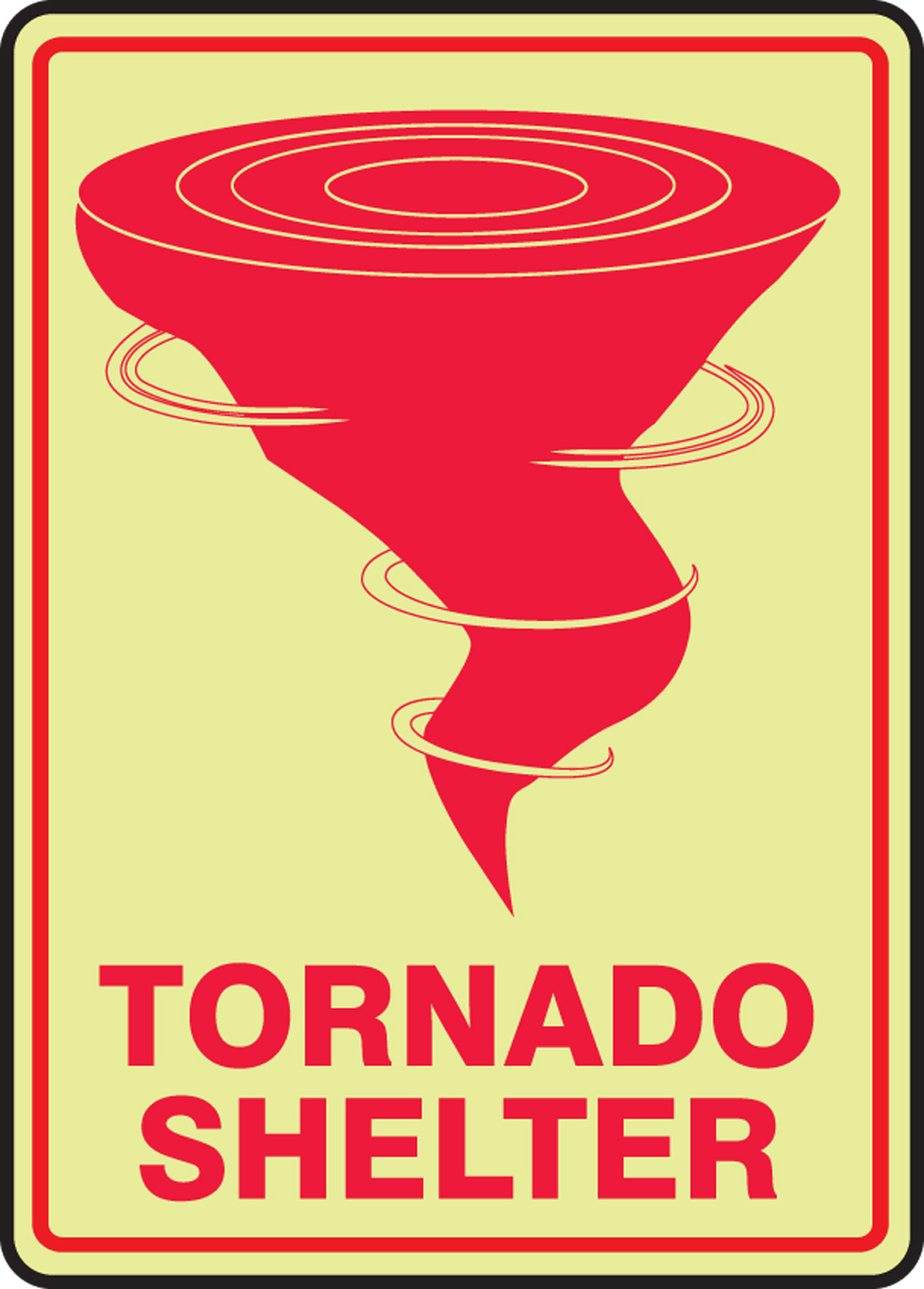 TORNADO SHELTER (W/GRAPHIC) (GLOW)