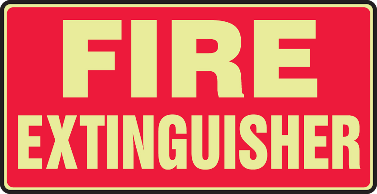FIRE EXTINGUISHER (GLOW)