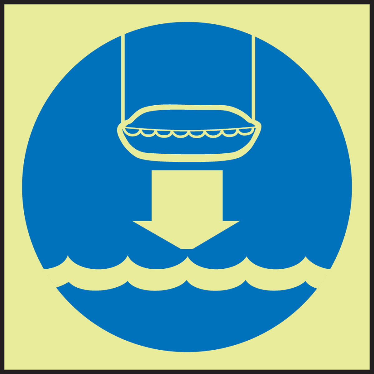 LOWER LIFE BOAT TO WATER