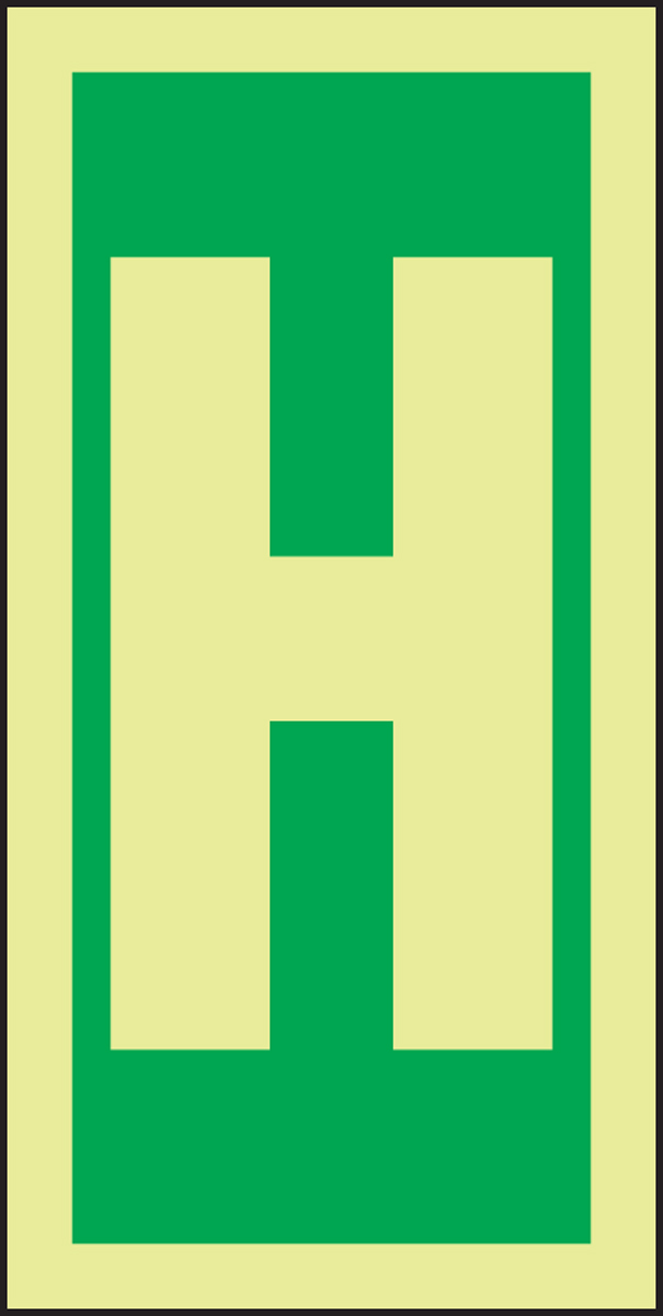 LETTER H