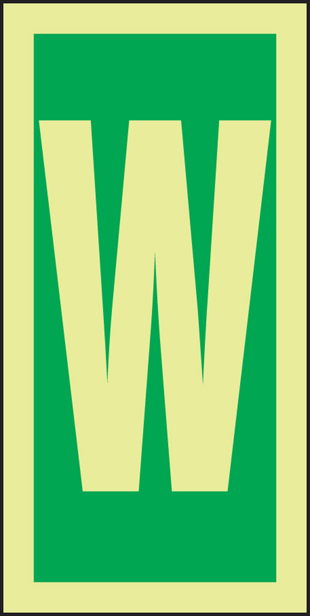 LETTER W