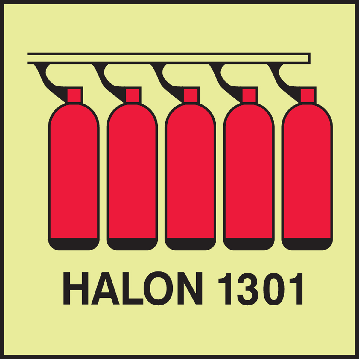 HALON 1301 BATTERY