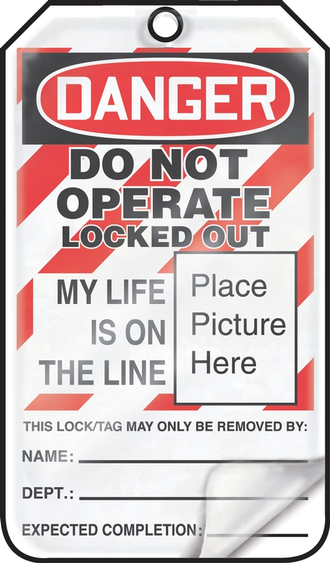 DO NOT OPERATE LOCKED OUT MY LIFE IS ON THE LINE