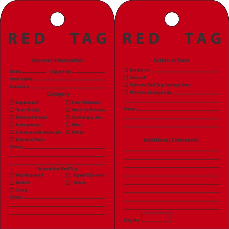 red tag