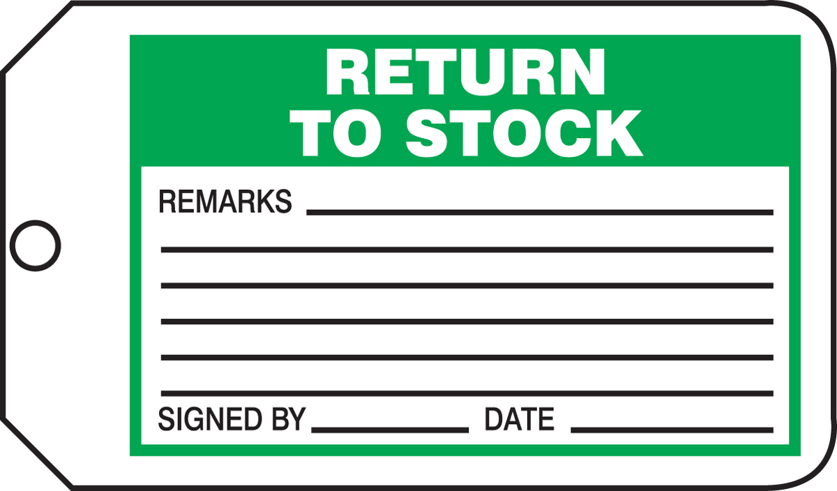 RETURN TO STOCK