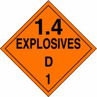 1.4 EXPLOSIVES D