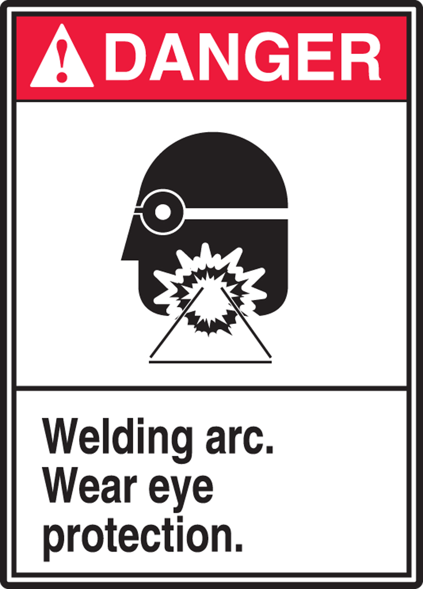 WELDING ARC WEAR EYE PROTECTION (W/GRAPHIC)